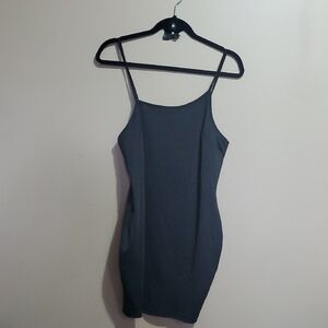Shein Curve Elegant Black Spaghetti Strap Dress Size 0XL